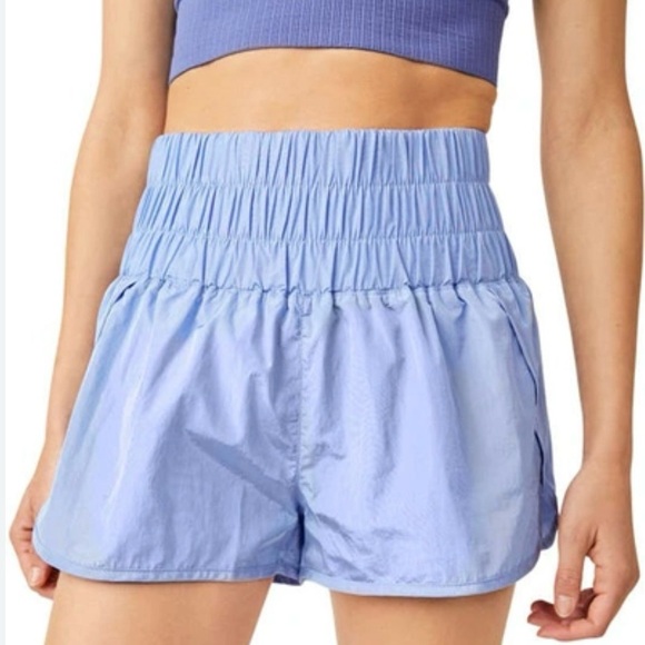 NWT Fp Movement The Way Home Shorts In Vintage Blue |size large - Picture 1 of 2